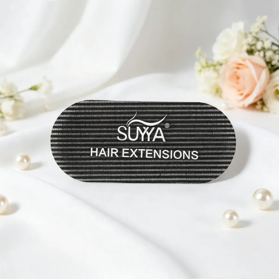 Suyya Velcro Hair Grippers 2Pcs(Black)