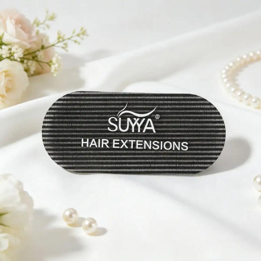 Suyya Velcro Hair Grippers 2Pcs(Black)