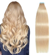 Light Blonde (#16) Tape-In Hair Extensions | 20Pcs