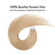 Light Blonde (#16) Tape-In Hair Extensions | 20Pcs