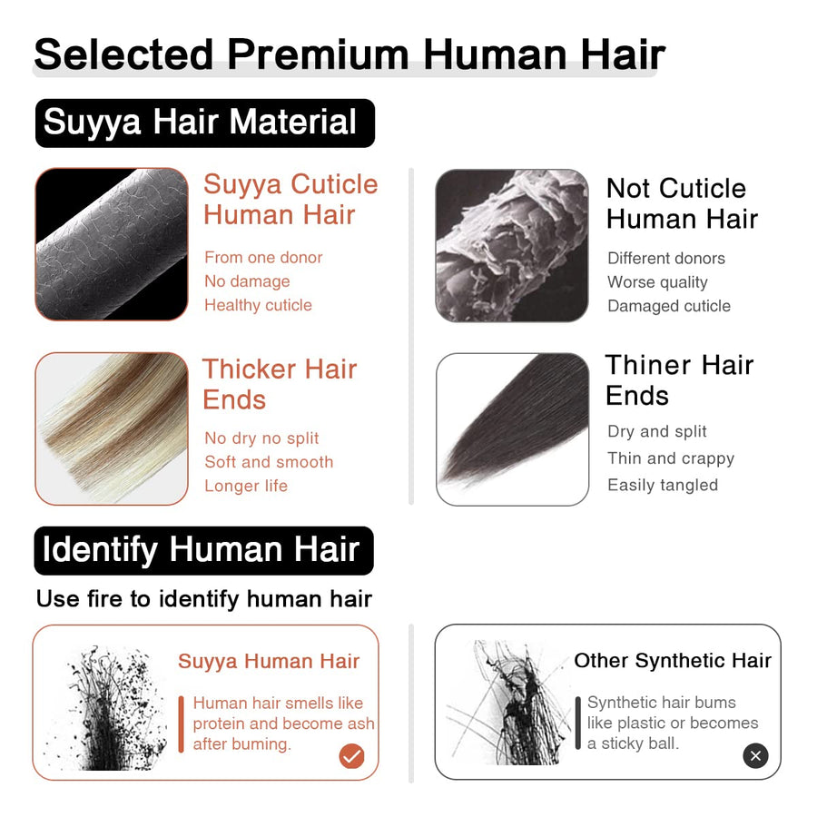 Chocolate Brown / Bleach Blonde / Chestnut Brown Balayage (#P6/613/T4) Tape-In Hair Extensions | 20Pcs