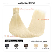 Platinum Blonde (#60) Wrap Around Ponytail Extension