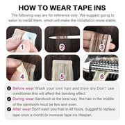 Chestnut Brown (#6) Tape-In Hair Extensions | 20Pcs