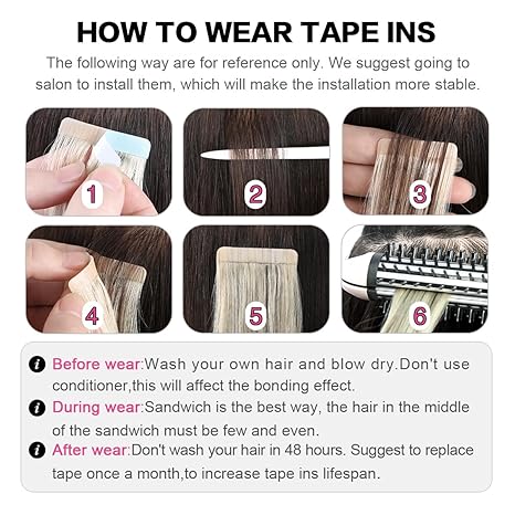 Chestnut Brown (#6) Tape-In Hair Extensions | 20Pcs