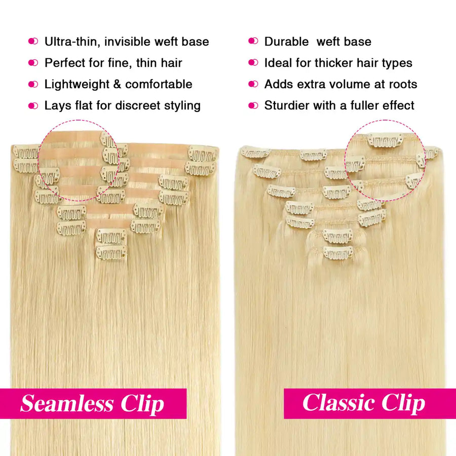 Suyya Chocolate Brown (#4) Clip In Hair Extensions