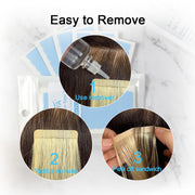 Hair Extension Replacement Tape Tabs 60/120/180pcs – Double-Sided (4x0.8cm)