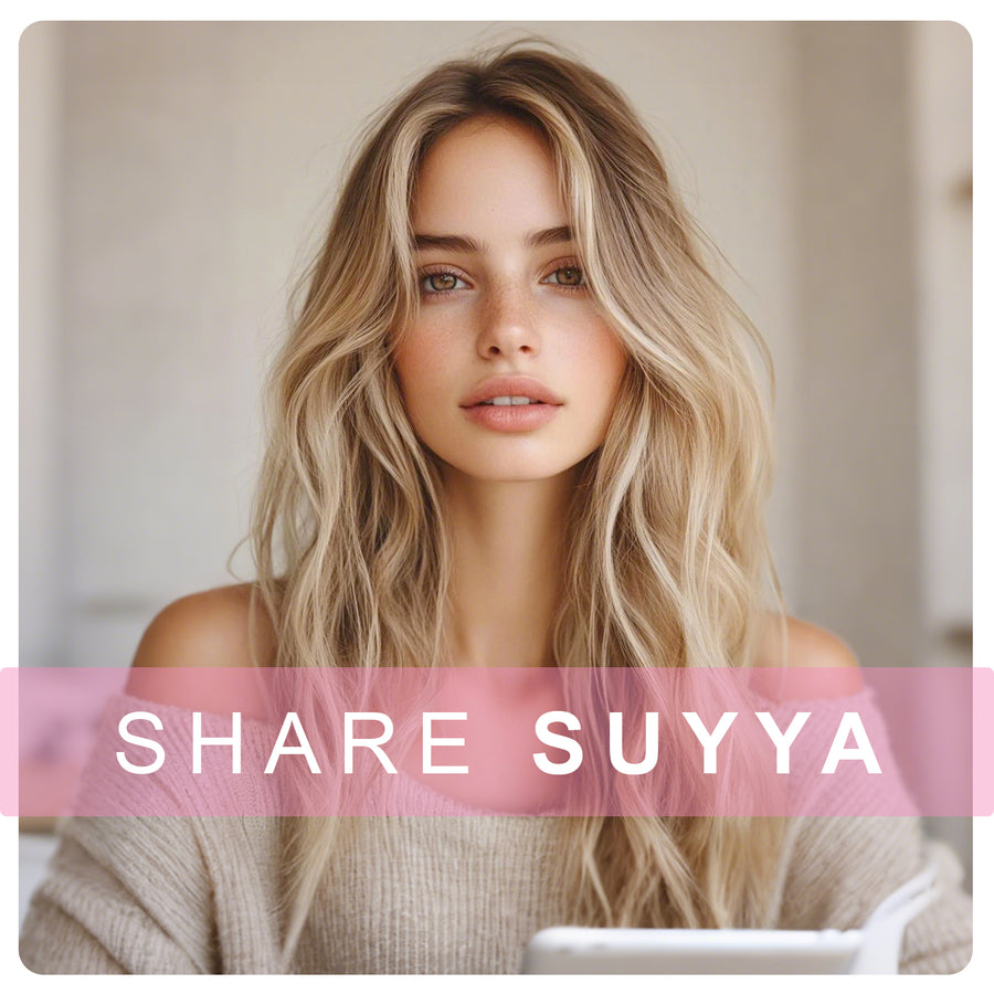 Ash Blonde / Bleach Blonde Balayage (#P18/613) Clip In Hair Extensions