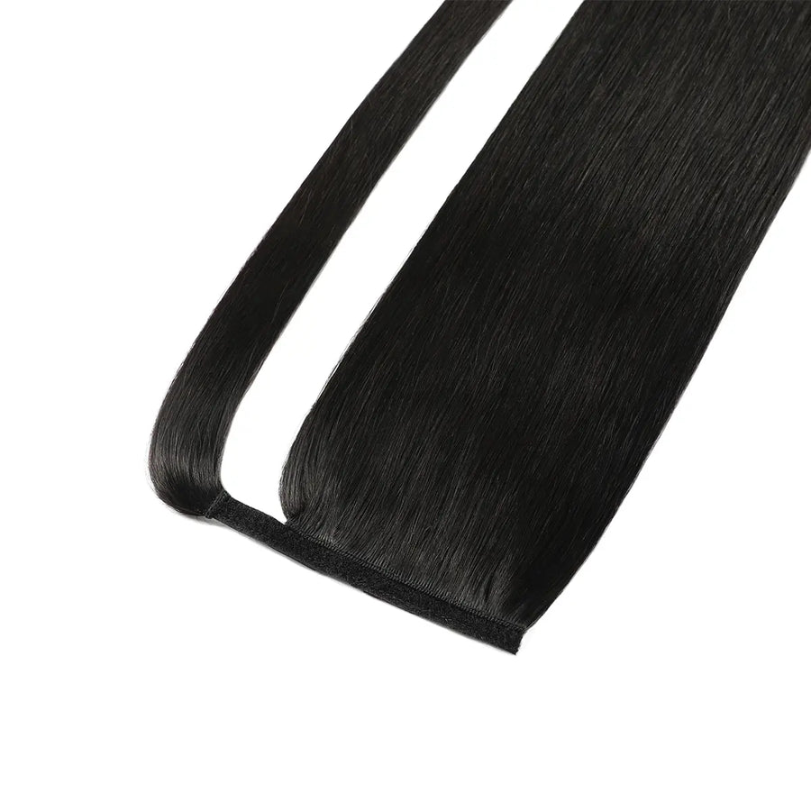 Natural Black (#1B) Wrap Around Ponytail Extension