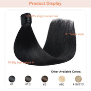 Jet Black (#1) Wrap Around Ponytail Extension