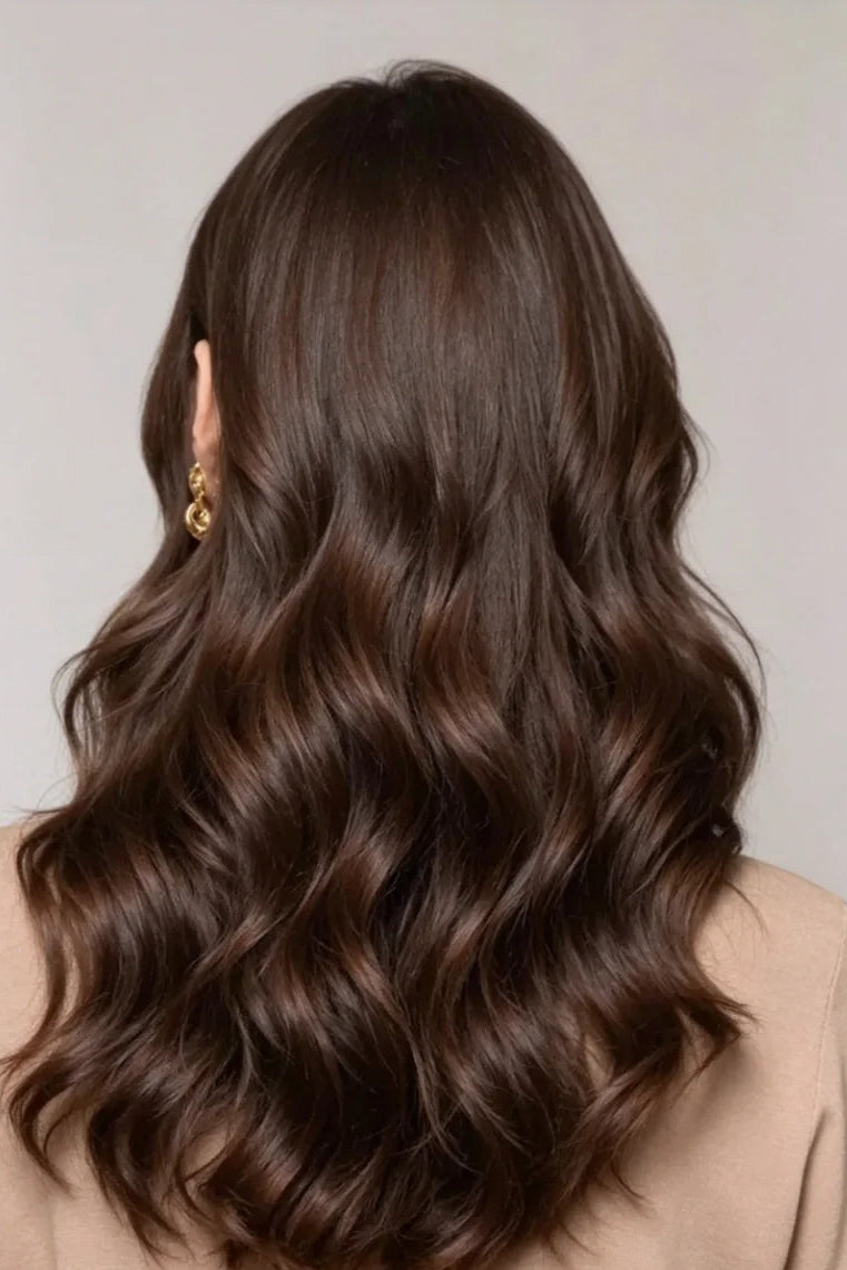 SUYYA Butterfly Weft Luxy Human Hair ExtensionsDarkest Brown (#2)