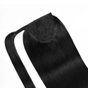 Jet Black (#1) Wrap Around Ponytail Extension