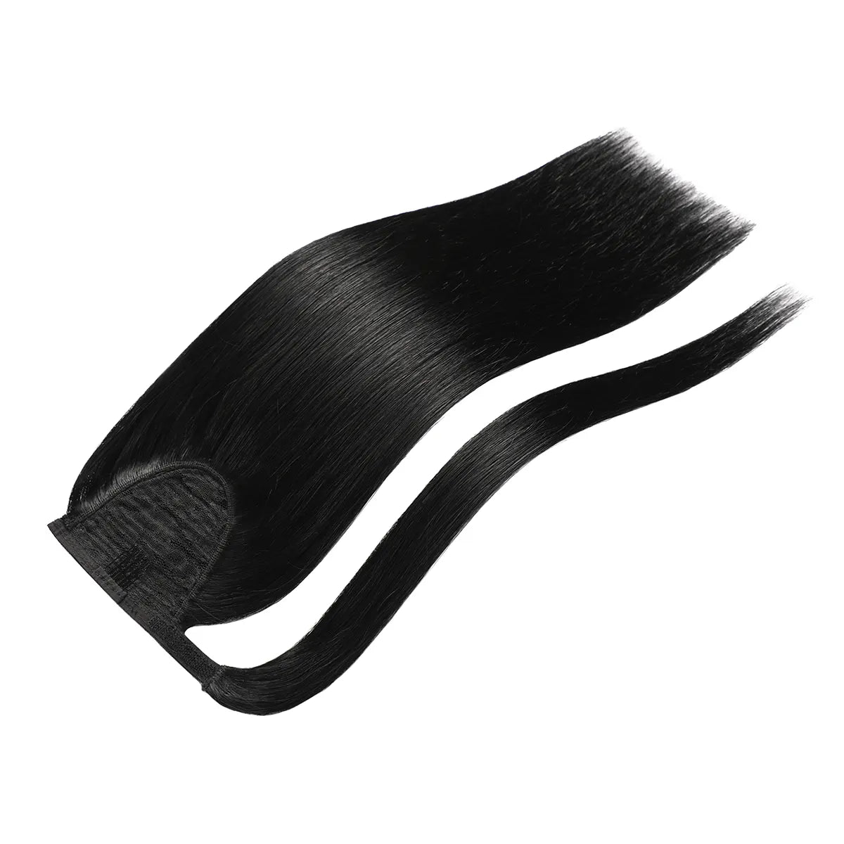 Jet Black (#1) Wrap Around Ponytail Extension