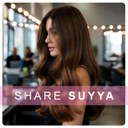 Natural Black / Chestnut Brown Balayage (#P1B/6/T1B) Clip In Hair Extensions