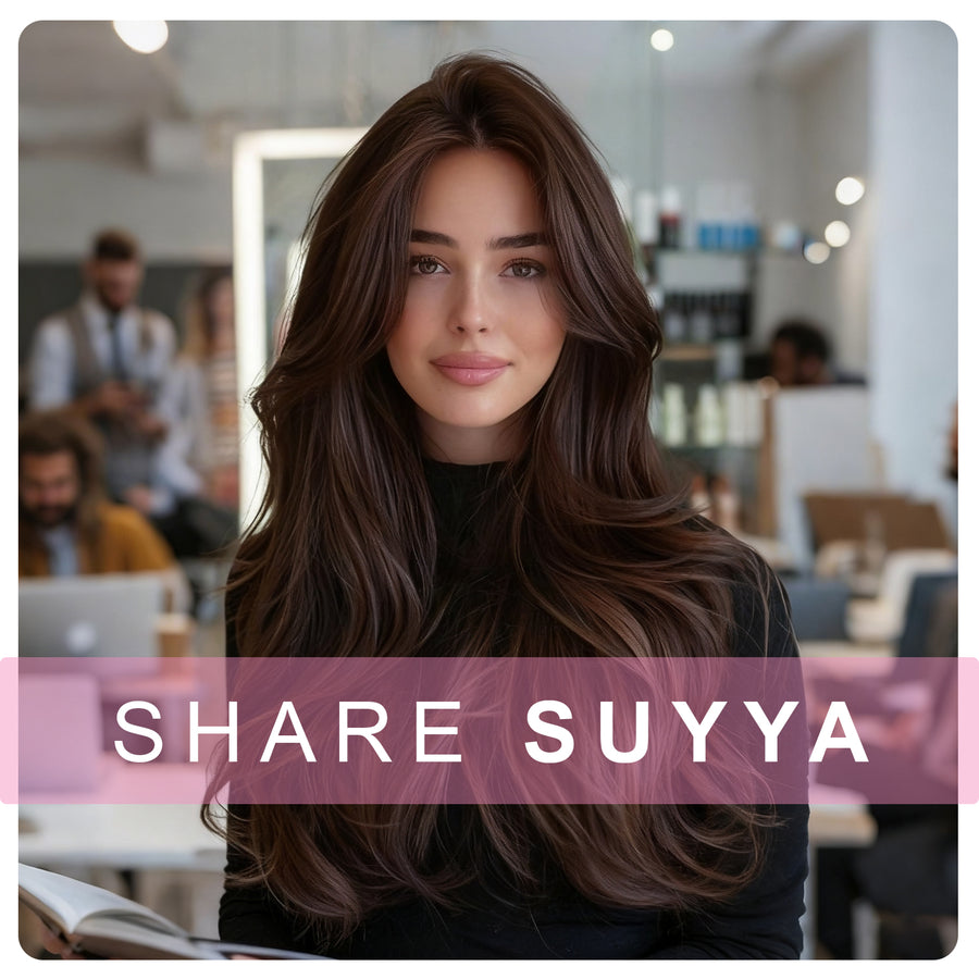 Darkest Brown (#2) Clip In Hair Extensions