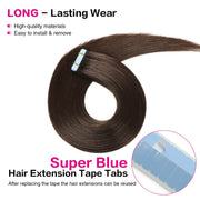 SUYYA Invisible Tape ins Darkest Brown (#2) Hair Extensions