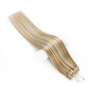 Ash Blonde / Bleach Blonde Balayage (#P18/613) Micro Loop Hair Extensions