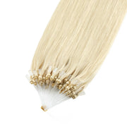 Platinum Blonde (#60) Micro Loop Hair Extensions
