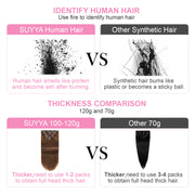 Chocolate Brown (#4) Clip In Hair Extensions