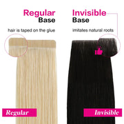 Natural Black (#1B) SUYYA Invisible Tape in Hair Extensions