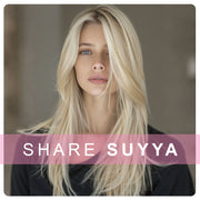 Platinum Blonde (#60) Clip In Hair Extensions