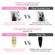 Platinum Blonde (#60) Clip In Hair Extensions