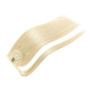 Platinum Blonde (#60) Wrap Around Ponytail Extension
