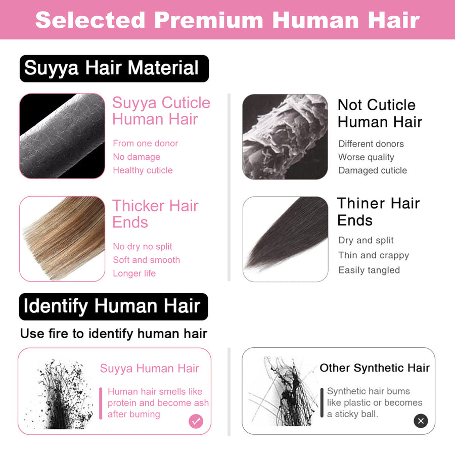 Darkest Brown / Chestnut Brown / Light Blonde Balayage (#P6/16/T2) Tape-In Hair Extensions | 20Pcs