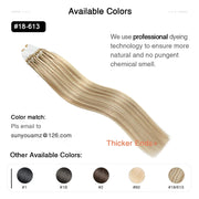 Ash Blonde / Bleach Blonde Balayage (#P18/613) Micro Loop Hair Extensions