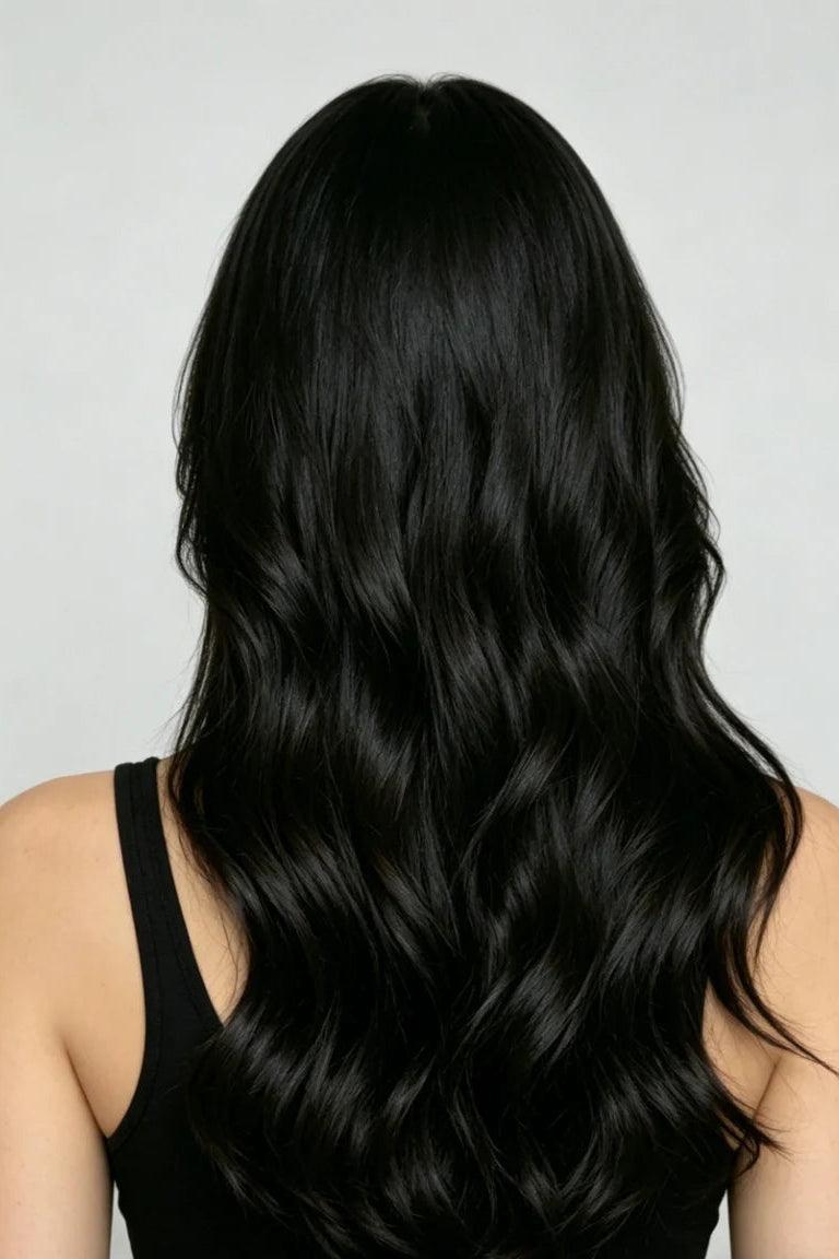SUYYA Invisible Tape in Hair Extensions Jet Black (#1)