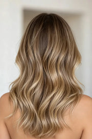 SUYYA Invisible Tape ins (#P18/613) Ash Blonde / Bleach Blonde Balayage Hair Extensions