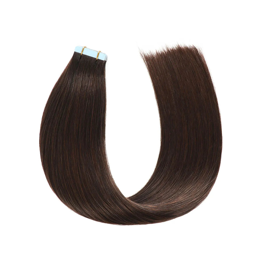SUYYA Invisible Tape ins Darkest Brown (#2) Hair Extensions