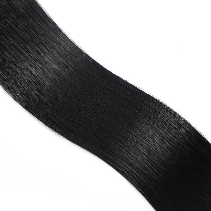SUYYA Invisible Tape in Hair Extensions Jet Black (#1)