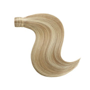 Ash Blonde / Bleach Blonde Balayage (#P18/613) Wrap Around Ponytail Extension