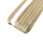 Ash Blonde / Bleach Blonde Balayage (#P18/613) Wrap Around Ponytail Extension