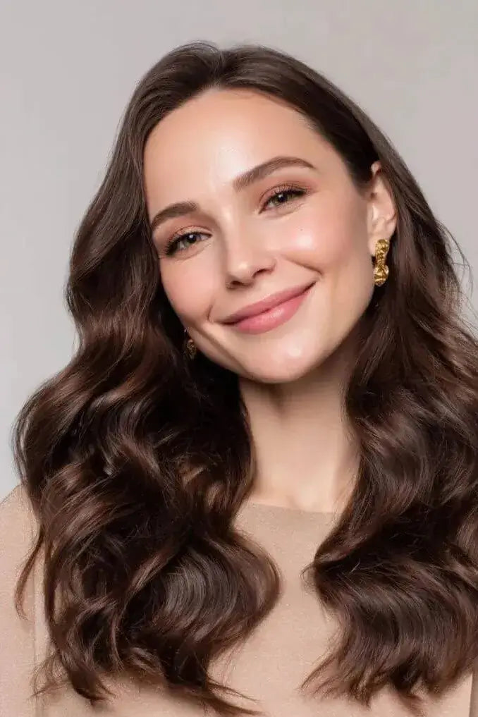 SUYYA Butterfly Weft Luxy Human Hair ExtensionsDarkest Brown (#2)