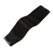 SUYYA 100% Virgin Human Hair Butterfly Weft Hair Extensions Natural Black (#1B)