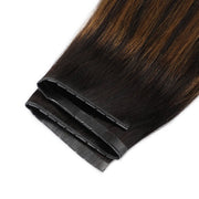 SUYYA Butterfly Weft Hair Extensions Natural Black / Chestnut Brown Balayage (#P1B/6/T1B)