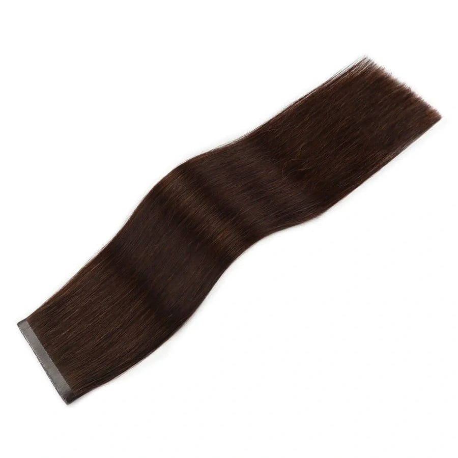 SUYYA Butterfly Weft Luxy Human Hair ExtensionsDarkest Brown (#2)
