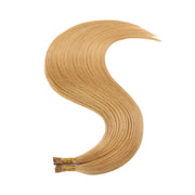 SUYYA Virgin Human Hair Prebonded I Tip Extensions Stick Tip Cold Fusion Hair Strawberry Blonde (#P27)