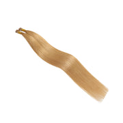 SUYYA Virgin Human Hair Prebonded I Tip Extensions Stick Tip Cold Fusion Hair Strawberry Blonde (#P27)