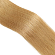 SUYYA Virgin Human Hair Prebonded I Tip Extensions Stick Tip Cold Fusion Hair Strawberry Blonde (#P27)