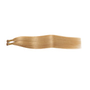 SUYYA Virgin Human Hair Prebonded I Tip Extensions Stick Tip Cold Fusion Hair Strawberry Blonde (#P27)