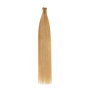SUYYA Virgin Human Hair Prebonded I Tip Extensions Stick Tip Cold Fusion Hair Strawberry Blonde (#P27)