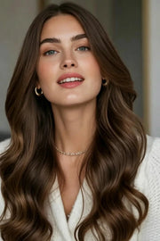 SUYYA Invisible Tape ins (#4) Chocolate Brown Hair Extensions 20Pcs