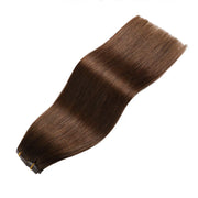 Suyya Seamless Chocolate Brown (#4) 8Pcs Clip In Hair Extensions