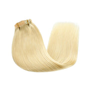 Suyya Seamless Clip In Platinum Blonde (#60) 8Pcs Human Virgin  Hair Extensions