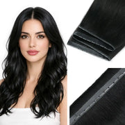 Suyya Human Hair Jet Black (#1) SUYYA Butterfly Weft Hair Extensions