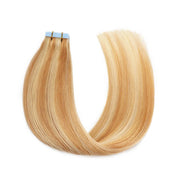 SUYYA Tape-In Hair Extensions 20Pcs Strawberry Blonde / Bleach Blonde Balayage (#P27/613)