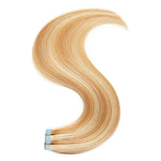SUYYA Tape-In Hair Extensions 20Pcs Strawberry Blonde / Bleach Blonde Balayage (#P27/613)