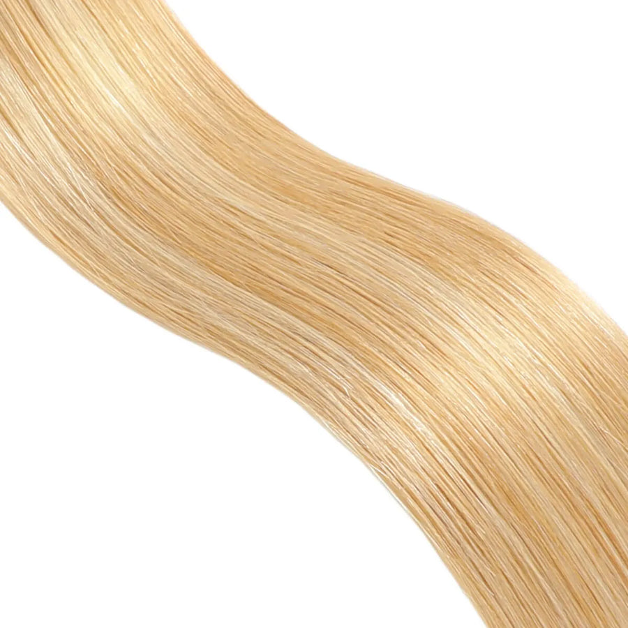 SUYYA Invisible Tape ins (#P27/613) Strawberry Blonde / Bleach Blonde Balayage  Hair Extensions